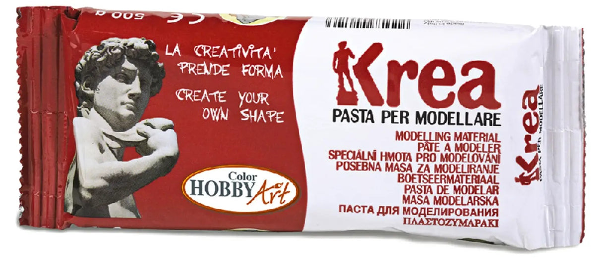 PASTA PER MODELLARE KREA - TERRACOTTA DA 500 GR