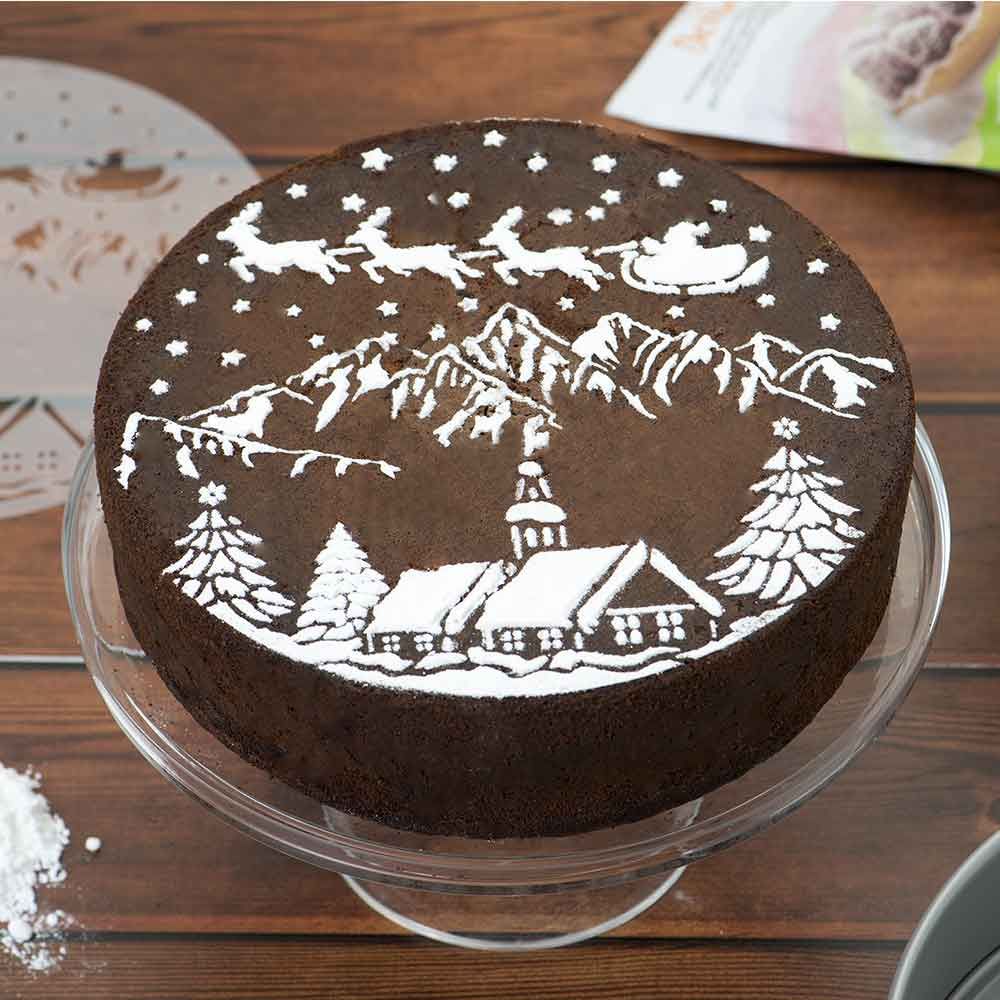 Decora - Stencil per torte buon compleanno