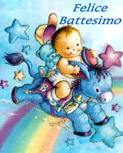 Carica l'immagine nel visualizzatore di Gallery, CIALDA PER TORTE IN OSTIA BATTESIMO - FORMATO A4