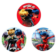 Carica l'immagine nel visualizzatore di Gallery, DISCO OSTIA CIALDA LADYBUG PRODIGIOSA MIRACULOUS - DECORAZIONE TORTA CAKE