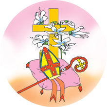 Carica l'immagine nel visualizzatore di Gallery, CIALDA PER TORTE IN OSTIA SANTA CRESIMA - FORMATO A4