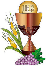 Carica l'immagine nel visualizzatore di Gallery, CIALDA IN OSTIA "PRIMA COMUNIONE" FORMATO A4 - TONDA O RETTANGOLARE