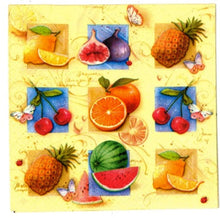 Carica l'immagine nel visualizzatore di Gallery, TOVAGLIOLI IN CARTA PER DECOUPAGE CM 33x33 5 PEZZI