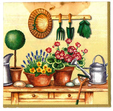 Carica l'immagine nel visualizzatore di Gallery, TOVAGLIOLI IN CARTA PER DECOUPAGE CM 33x33 5 PEZZI