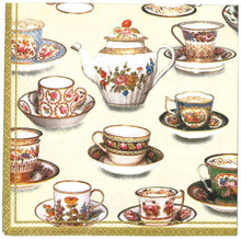 Carica l'immagine nel visualizzatore di Gallery, TOVAGLIOLI IN CARTA PER DECOUPAGE CM 33x33 5 PEZZI