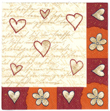 Carica l'immagine nel visualizzatore di Gallery, TOVAGLIOLI IN CARTA PER DECOUPAGE CM 33x33 5 PEZZI