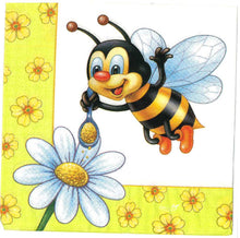 Carica l'immagine nel visualizzatore di Gallery, TOVAGLIOLI IN CARTA PER DECOUPAGE CM 33x33 5 PEZZI