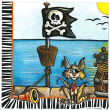 Carica l'immagine nel visualizzatore di Gallery, TOVAGLIOLI IN CARTA PER DECOUPAGE CM 33x33 5 PEZZI