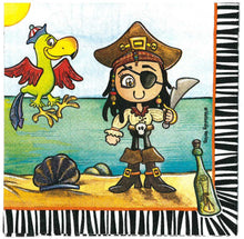 Carica l'immagine nel visualizzatore di Gallery, TOVAGLIOLI IN CARTA PER DECOUPAGE CM 33x33 5 PEZZI