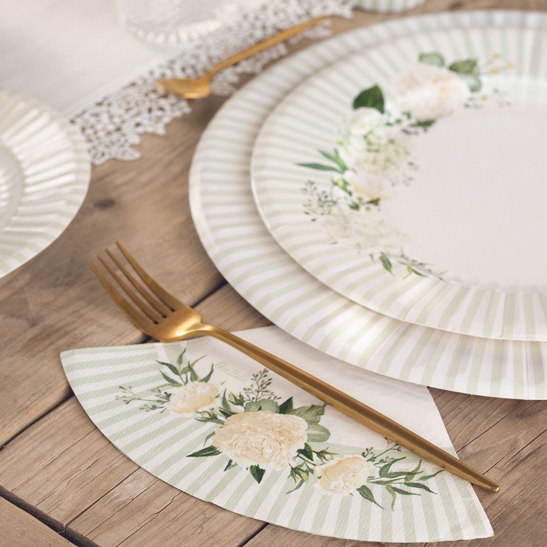 100 pezzi classici bianchi rotondi per tutte le occasioni piatti da pranzo  in carta usa e getta forniture per feste (bianco) - AliExpress