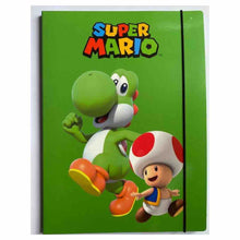 Carica l&#39;immagine nel visualizzatore di Gallery, cartellina Super Mario tre lembi
