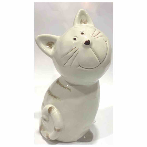 gatto in ceramica