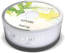 Carica l'immagine nel visualizzatore di Gallery, HEART & HOME - CANDELA SCENT CUP IN CERA DI SOIA - 38 GR