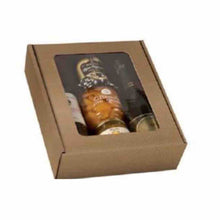 Carica l'immagine nel visualizzatore di Gallery, scatola per tre bottiglie stese con finestra trasparente