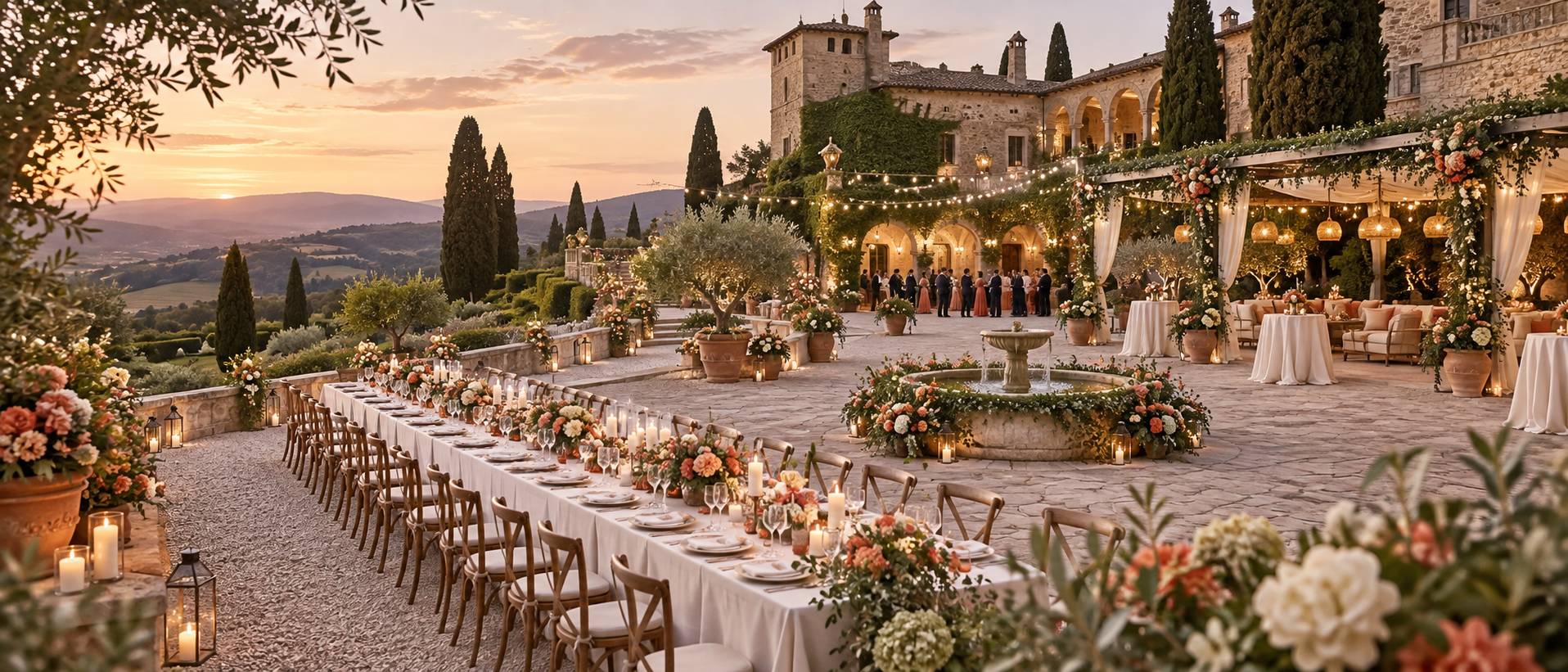 Illustration éditoriale du sujet : Castello Galli: matrimoni in castello, info e tariffe