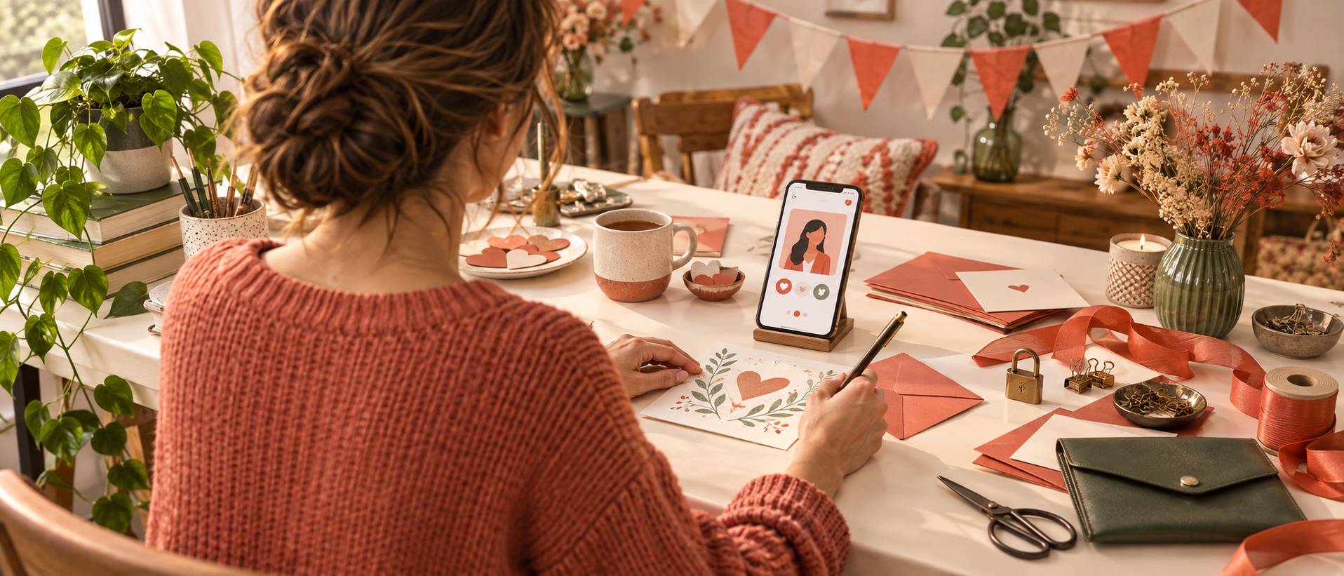 Illustration éditoriale du sujet : Donna cerca uomo: come funzionano gli annunci e le app serie