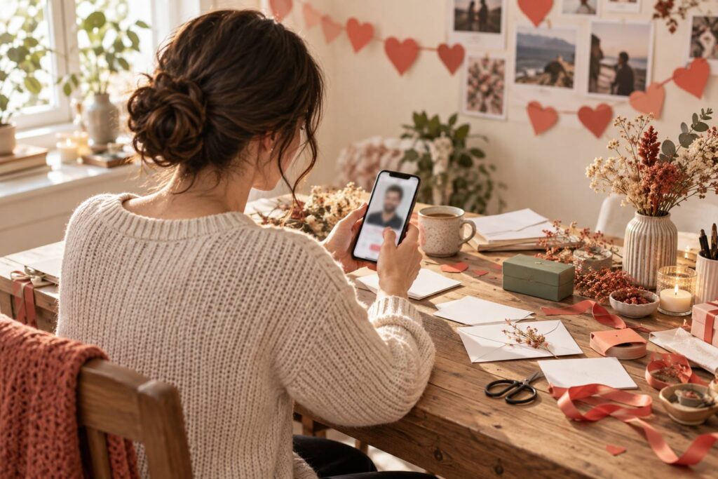 Illustration éditoriale du sujet : Donna cerca uomo: come funzionano gli annunci e le app serie