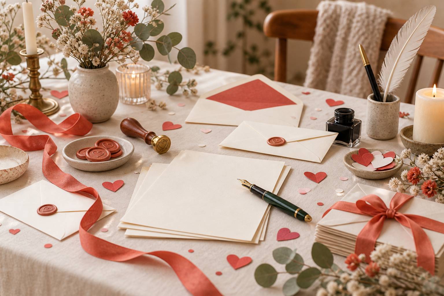 Illustration éditoriale du sujet : Lettere d'amore: come scriverne una e 10 esempi da copiare