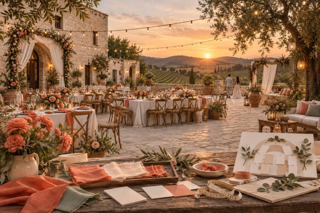 Illustration éditoriale du sujet : Masseria Campitelli: nozze in masseria, info e tariffe