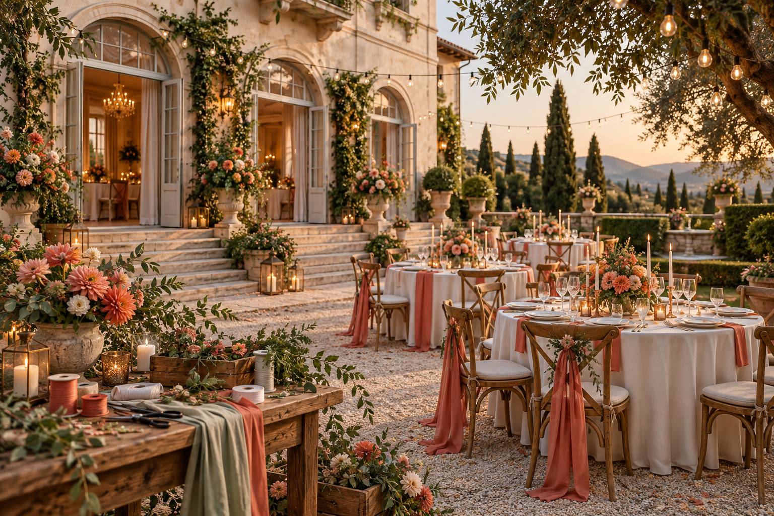 Illustration éditoriale du sujet : Villa Malliana: matrimoni ed eventi, prezzi e info utili