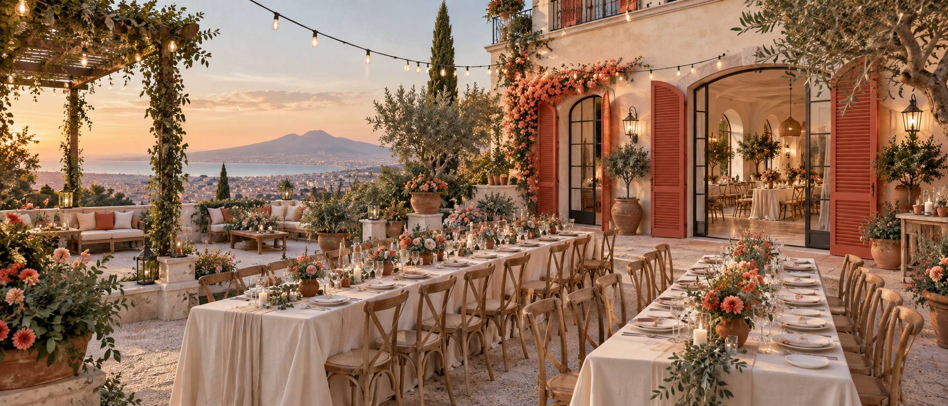 Illustration éditoriale du sujet : Villa Scipione: ricevimenti di matrimonio, cosa offre