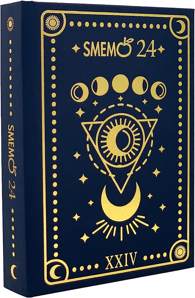 DIARIO SMEMORANDA ASTROLOGY SPECIAL EDITION - Scuola 2023-2024, 16 Mesi, Settembre 2023 Dicembre 2024, Agenda Scolastica Con Planner E Sticker, Colore Blu Notte