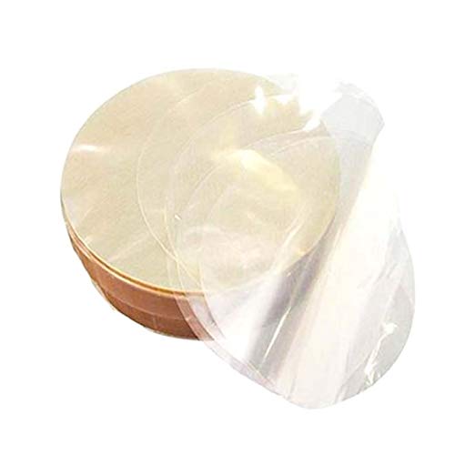 DISCHI PER HAMBURGER DIAMETRO 10 CM - GR. 60- CONF. DA 1kg IN CELLOPHANE BIODEGRADABILE