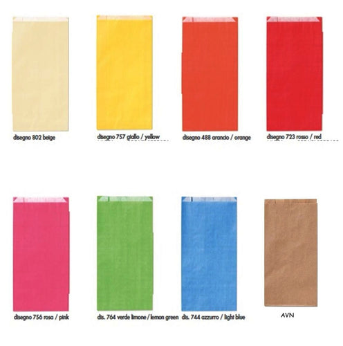 sacchetti carta colorati