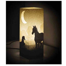 Carica l&#39;immagine nel visualizzatore di Gallery, lampada da tavolo w-lamp con cavalli
