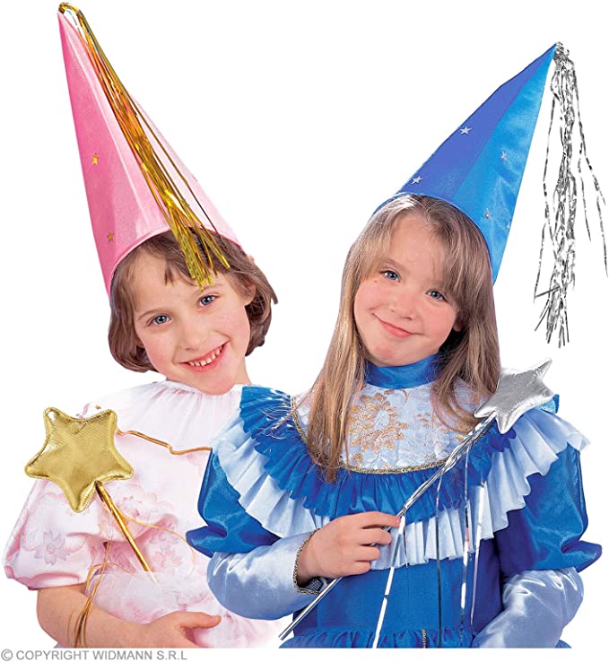 Widmann-5140G Costume e Accessori Carnevale Ragazza, Azzurro Rosa, 5140G