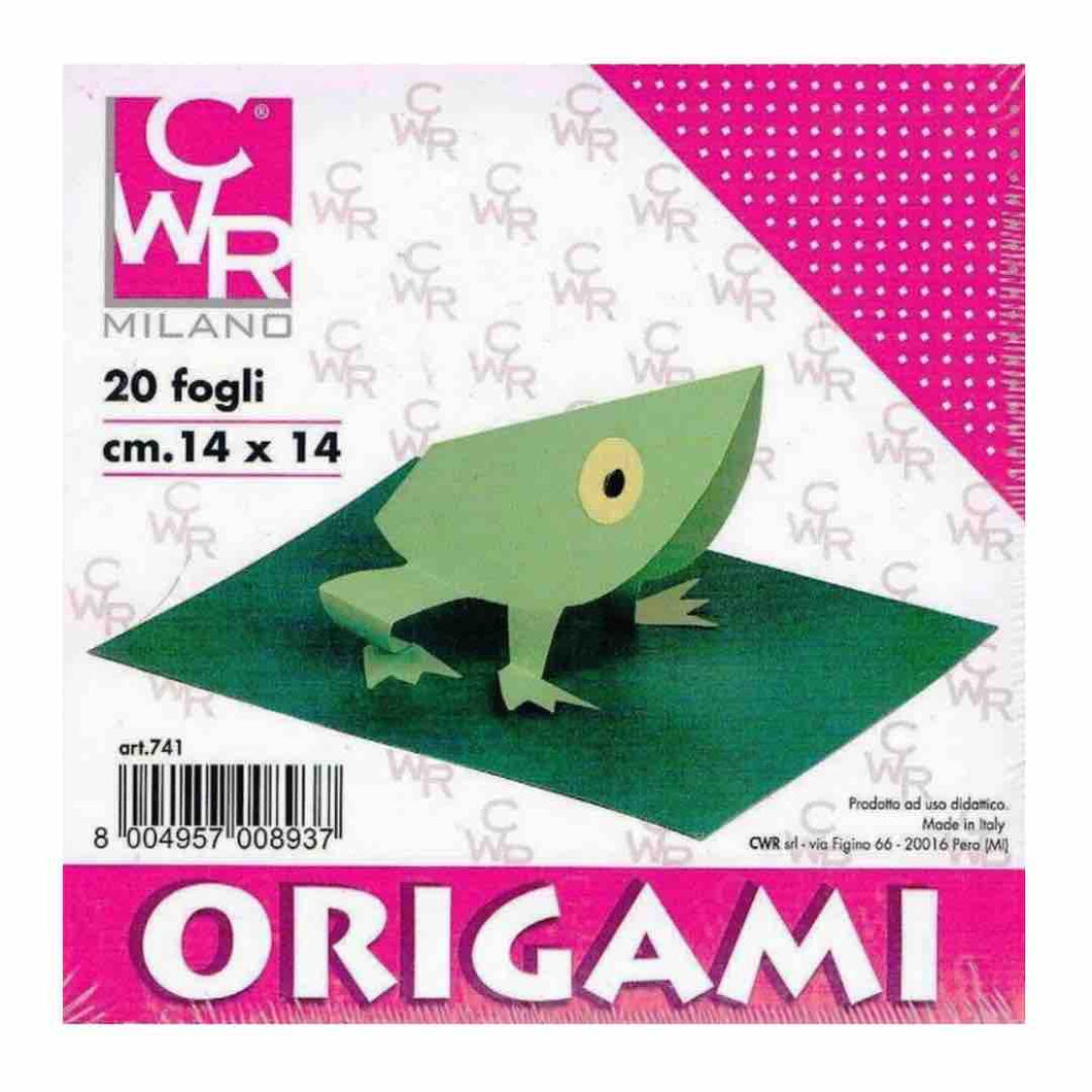 blocco carta per origami