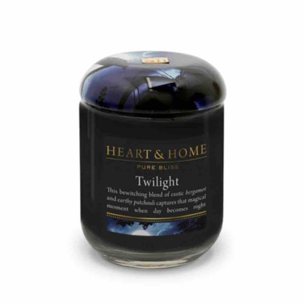 candele profumate in cera di soia heart & home twilight