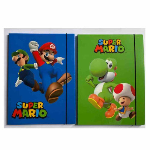 cartellina Super Mario tre lembi