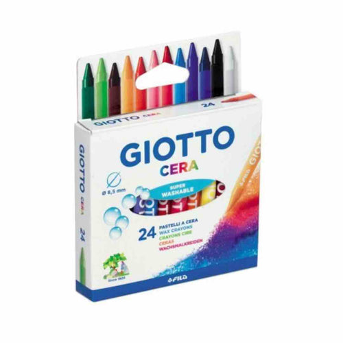 giotto 24 pastelli a cera