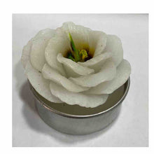 Carica l&#39;immagine nel visualizzatore di Gallery, candele scaldavivande a forma di fiore bianco
