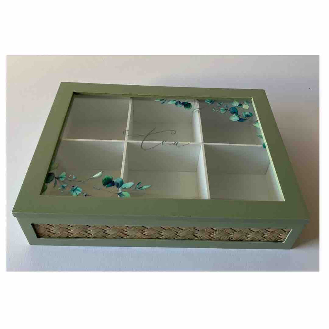 scatola per contenere bustine di the e tisane
