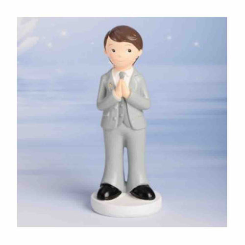 statuetta per torta prima comunione ragazzo