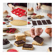 Carica l&#39;immagine nel visualizzatore di Gallery, stampo per biscotti al cioccolato natalizi
