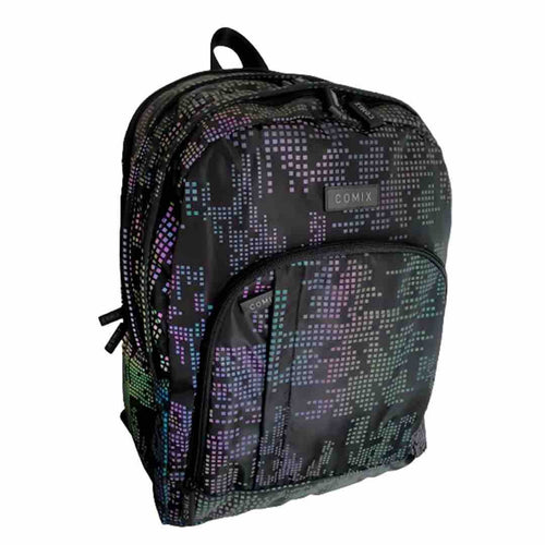zaino organizzato comix special reflective square 